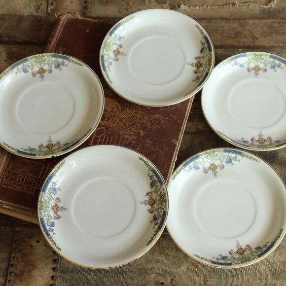 Vintage 1920s 1930s Tea Saucer, Hutschenreuther Selb China Plate, Bavaria - Picture 6 of 10